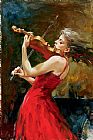 Andrew Atroshenko The Passion of Music painting